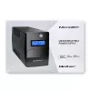 Qoltec Monolith UPS dvojitá konverzia online 0,65 kVA 360 W 2 AC zásuvky