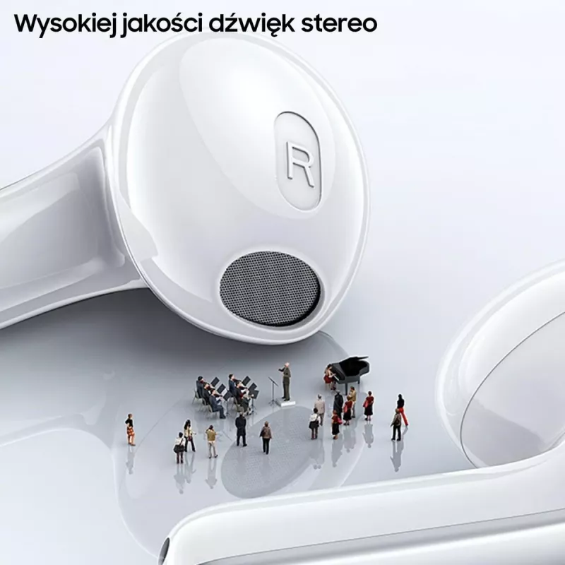 Slúchadlá USAMS TWSXH Series Dual Mic Wireless modrá/modrá BHUXH03