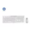 CHERRY Stream Desktop klávesnica myš obsahuje Office RF Wireless QWERTZ nemecká biela