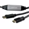 Videokábel adaptér ROLINE 11.04.5776 7.5m HDMI Type-A DisplayPort čierny