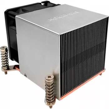 Inter-Tech K-650 chladič procesora 6 cm hliník – čierny (88885510)