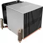 Inter-Tech K-650 chladič procesora 6 cm hliník – čierny (88885510)