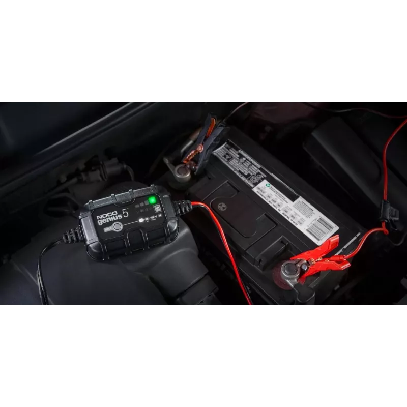 NOCO GENIUS5 5A nabíjačka batérií pre 6V/12V batérie s funkciou údržby a desulfatácie