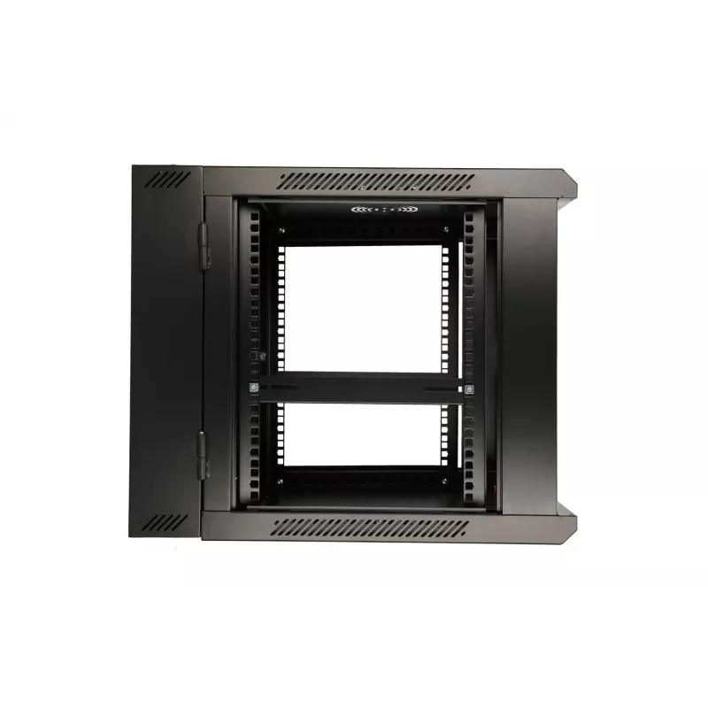Extralink Rackmount skriňa 6U 600x600 AZH čierna nástenná, výklopná
