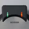 Severin WA 2103 vaflovač na 4 vafle 1200 W čierna, strieborná