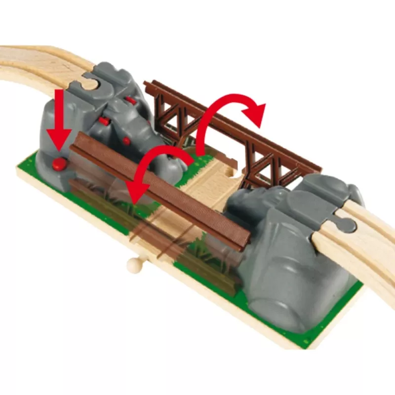 BRIO World Padajúci most