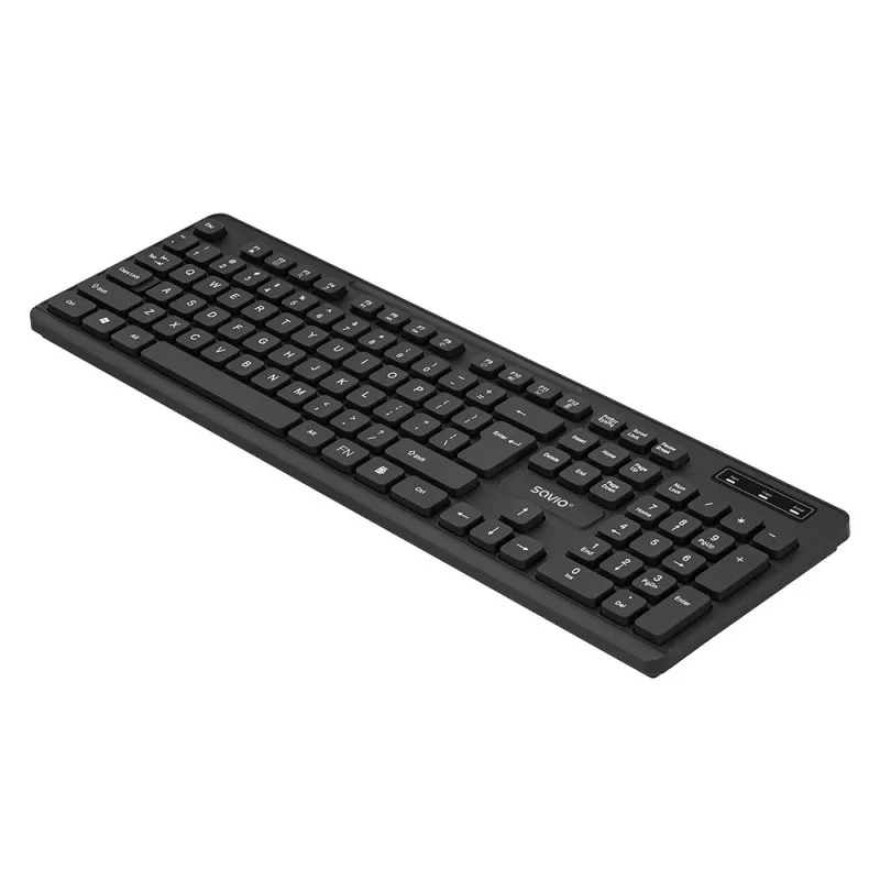 Savio KB-02 klávesnica Home/Office USB QWERTY čierna