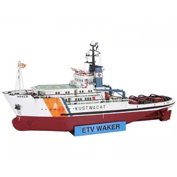 REVELL plastový model stavebnica loď Kustwacht Waker mierka 1:200 – detailná montážna stavebnica