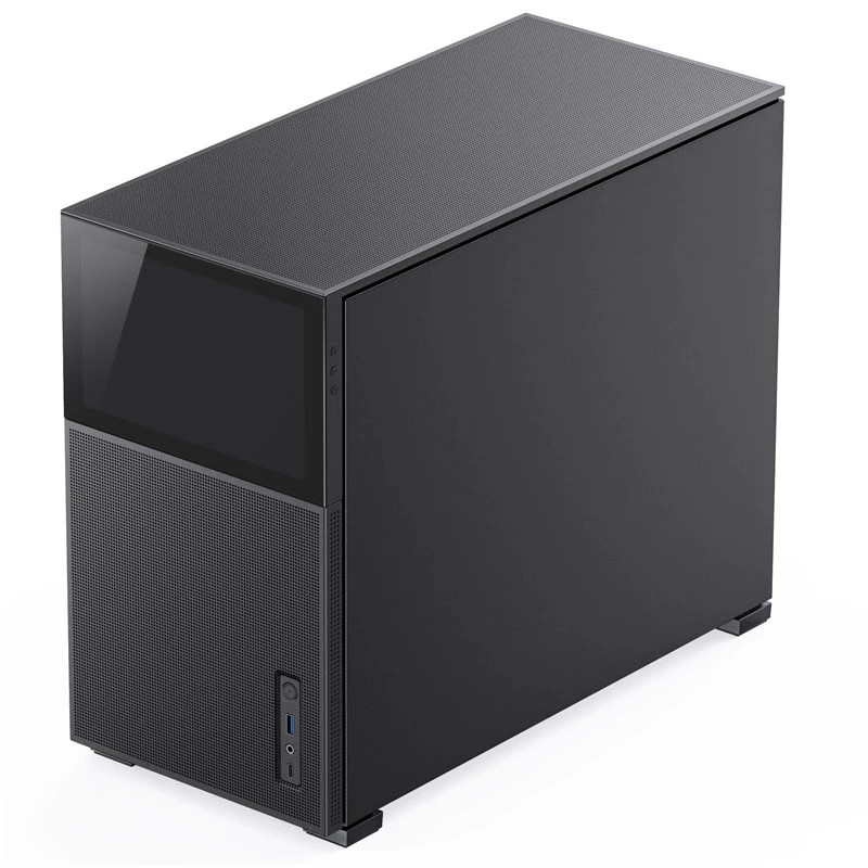 Jonsbo D31 MESH Screen Micro-ATX skriňa, tvrdené sklo - čierna