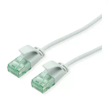 ROLINE RM UTP DataCenter patch kábel Cat.6A (trieda EA), tenký, sivý, 0,5 m