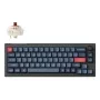Mechanická klávesnica Keychron V2 MAX so spínačmi Gateron Jupiter Brown, čierna, US rozloženie