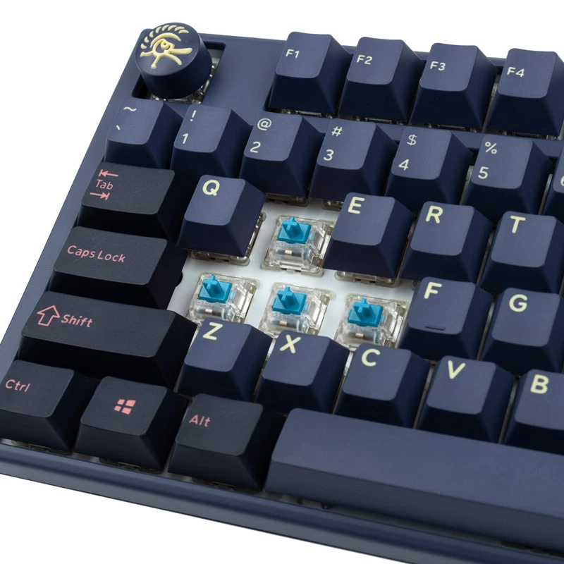 Ducky One 3 TKL klávesnica Gaming USB US English modrá