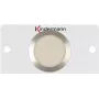 Kindermann Konnect 50 alu - modulárny faceplate snap-in