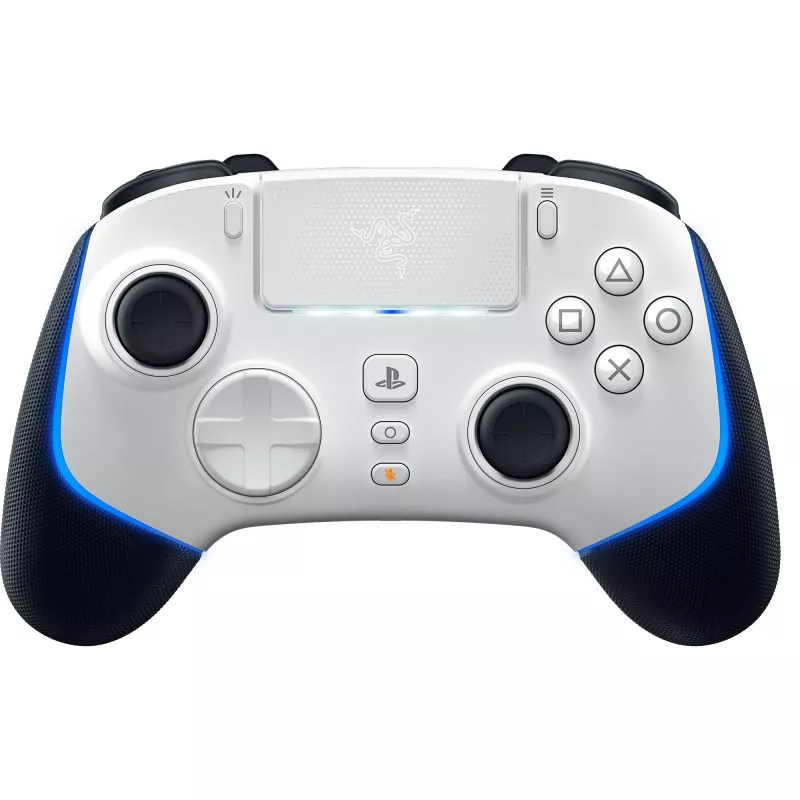 Razer Wolverine V2 Pro - gamepad - PC - PlayStation 5 - D-pad - tlačidlo Menu - analógový / digitálny - káblový a bezdrôtový - biela