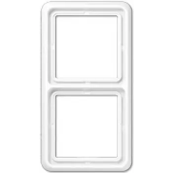 JUNG CD 582 WU WW - biela - termoplast - bezskrutkový - JUNG - 81 mm - 152 mm