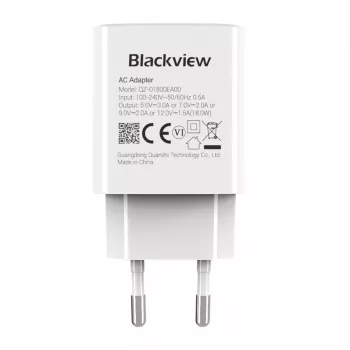 Nabíjačka BLACKVIEW CHAR-18W 18 W výstupný výkon — kompaktná USB nástenná nabíjačka pre mobilné zariadenia
