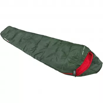 Mumien-Schlafsack čierna Arrow ECO (tmavozelená/červená)