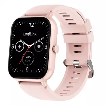 Smartwatch LCD, BT5.2 IP68, ružové