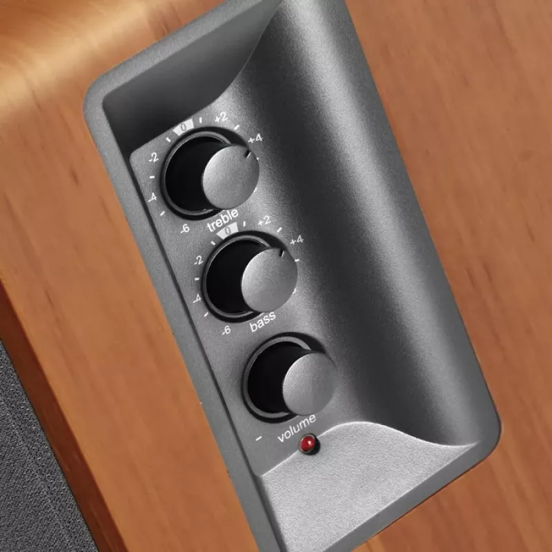 Edifier Studio R1280Ts 2.0 drevo/strieborná Retail