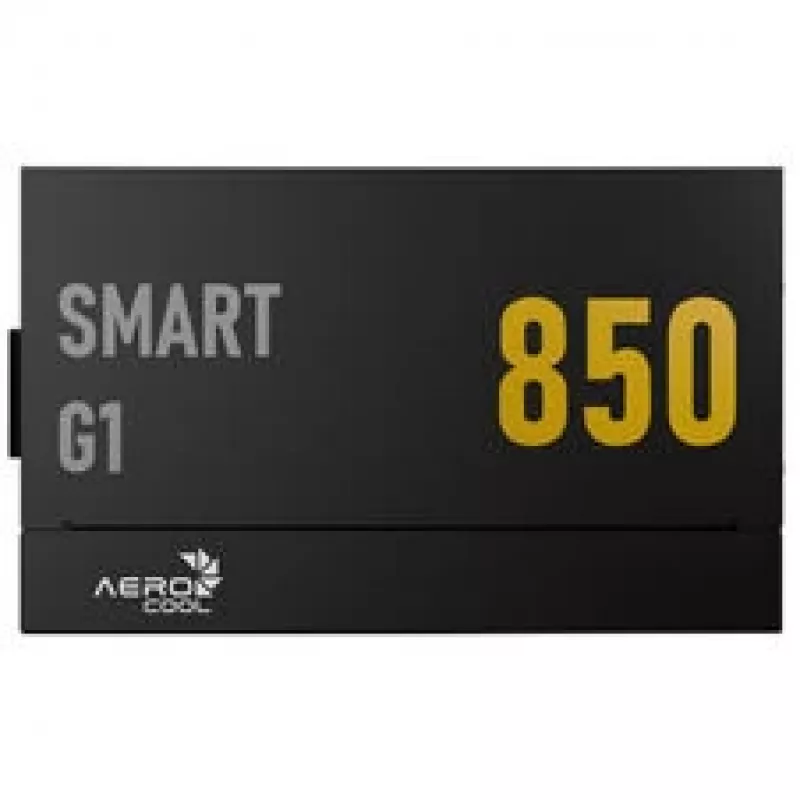 Napájací zdroj AEROCOOL Smart G1 850W 80 PLUS Gold, ATX 3.1, PCIe 5.1, čierny