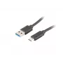 Lanberg CA-USBO-31CU-0018-BK USB kábel 1,8 m USB 3.2 Gen 1 (3.1 Gen 1) USB-C USB-A čierny (CA-USBO-31CU-0018-BK)