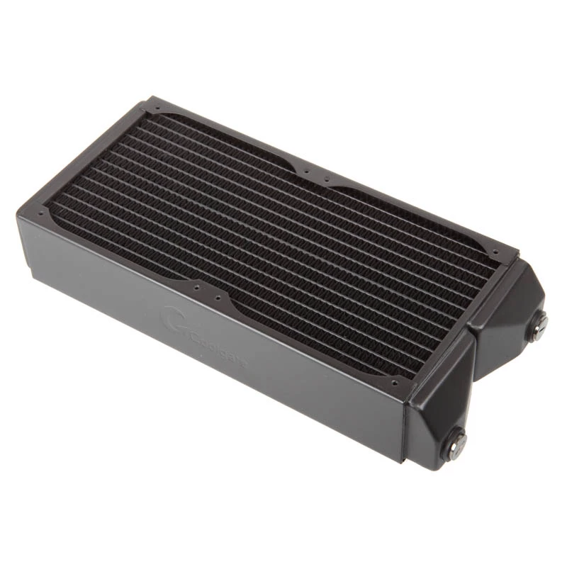 Coolgate CG280 280mm radiátor - čierny