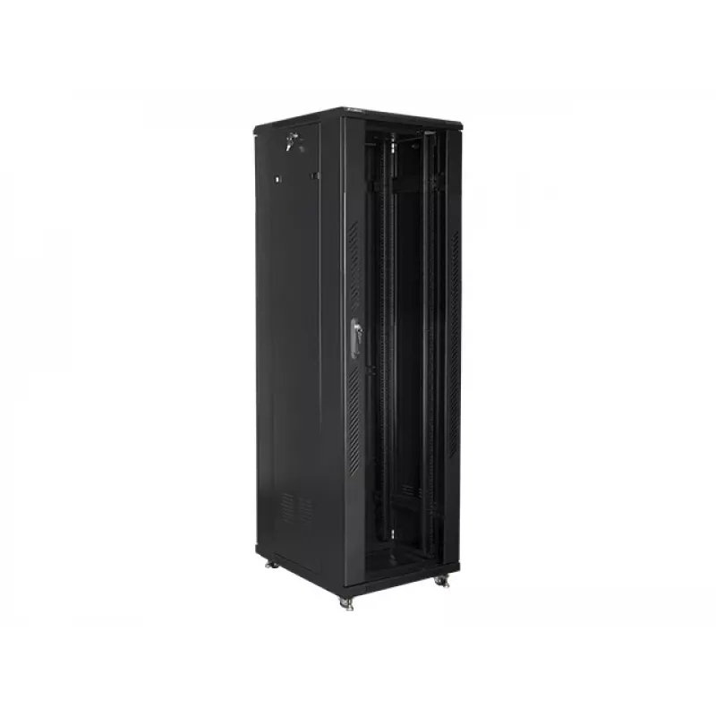 Lanberg FF01-6842-12B rack skriňa 42U stojaca skriňa čierna