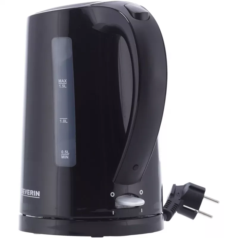 Severin WK 3498 Kanvica na vodu 1,5 l 2200 W čierna