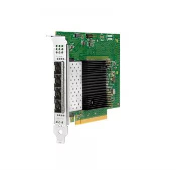 Hewlett Packard Enterprise Intel E810-XXVDA4 – sieťový adaptér – PCIe 4,0 x16 – 25 Gigabit SFP28 x 4 – pre Edgeline e920, ProLiant DL20 Gen10, DL325 Gen10, DL345 Gen10, DL360 Gen10
