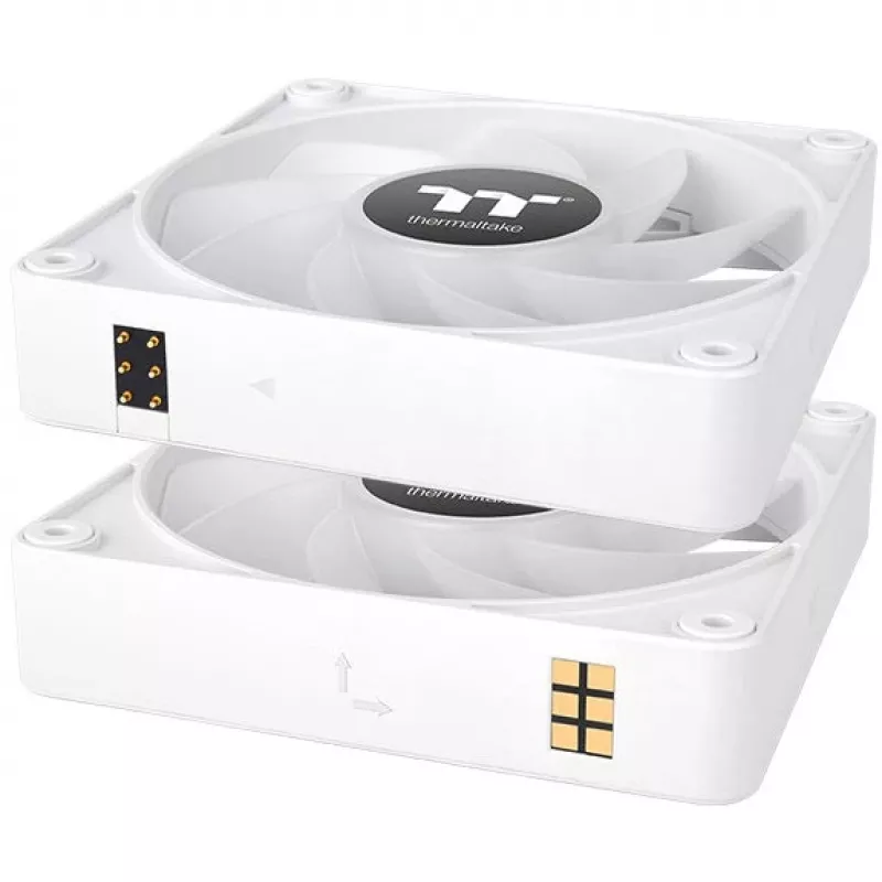 Ventilátor Thermaltake CT140 EX Reverse ARGB Sync PC chladiaci ventilátor biely (balenie 3 ks)
