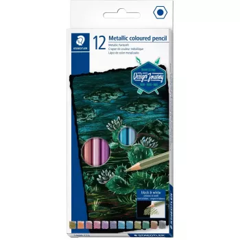 Metalická fixka Staedtler Metallic 146M C12