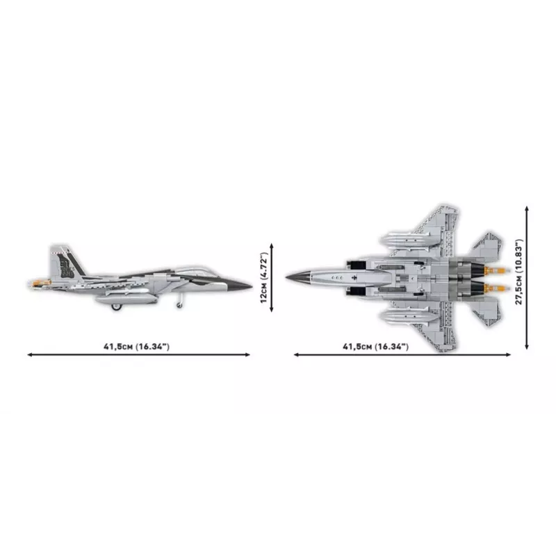 Cobi stavebnice Boeing F-15EX Eagle II modelová sada COIB-5900, zberateľská stavebnica v mierke