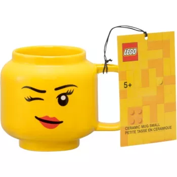 Keramický hrnček room copenhagen Winking Girl Small žltý 40460803, 250–350 ml