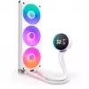 All-in-One kvapalinový chladič NZXT Kraken Elite 360 RGB 12 cm biely