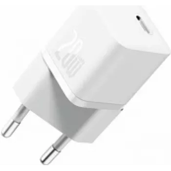 Baseus Gan5 Fast Charger Mini 1C 20W Smartphone univerzálna biela