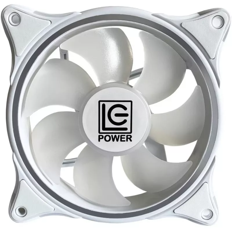 LC-Power LC-CF-120-ARGB-W 120mm ARGB ventilátor do skrine – biely