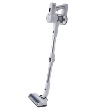 Akumulátorový vysávač Adler AD 7060 — 350 W, 22 V batéria, až 35 min. výdrž, sací výkon 16000 Pa, bezvreckový, biela