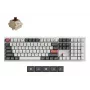 Mechanická Full-Size klávesnica Keychron Q6 Ultra 8K – USB, RF bezdrôtová, Bluetooth, RGB, biela