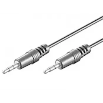 Audio kábel 3,5 mm konektor samec na konektor samec MediaRange MRCS140 1 m čierny