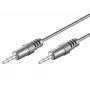Audio kábel 3,5 mm konektor samec na konektor samec MediaRange MRCS140 1 m čierny