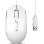 Perixx PERIMICE-222UW myš optická Silent USB-A biela – myš – optická (PERIMICE-222UW)