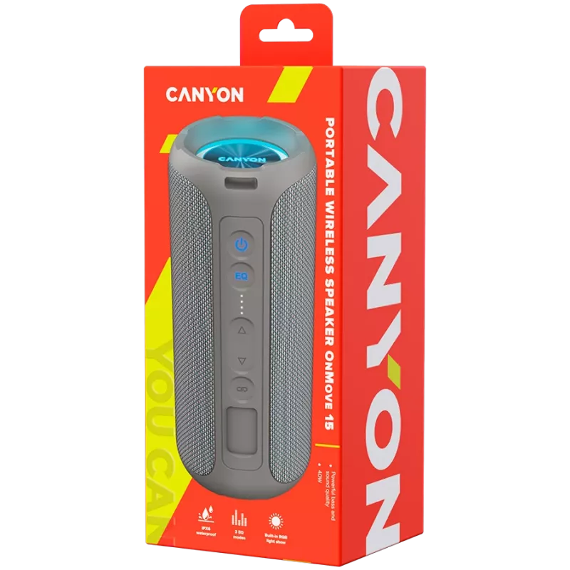 Canyon CNE-CBTSP15BG prenosný reproduktor béžový