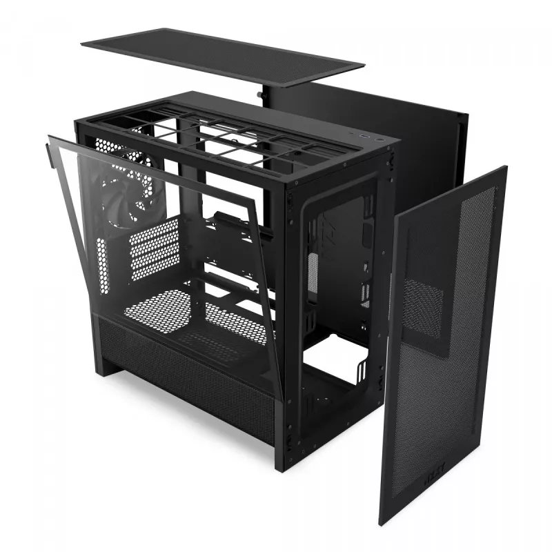 NZXT H3 Flow Micro ATX Airflow skriňa - čierna