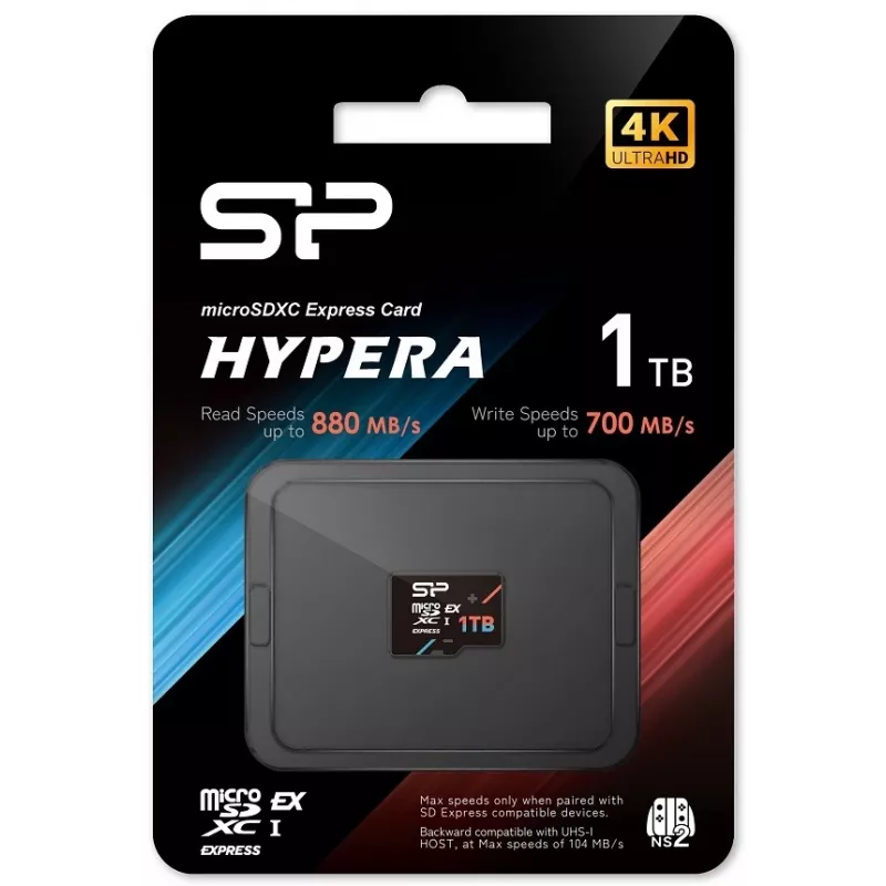 Silicon Power HYPERA pamäťová karta 1 TB MicroSDXC 3D TLC NAND Class 10 (SP001TBSTEI31V10)