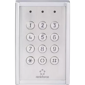 Elektronický kódový zámok Renkforce 751624 IP65 s podsvietenou klávesnicou