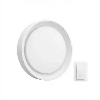 Stropné svietidlo Philips Hue Infuse 4500 lm s bezdrôtovým stmievačom