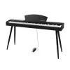 Digitálne piano Kruger & Matz KMDP-45P-BK — matný čierny povrch, vážené klávesy