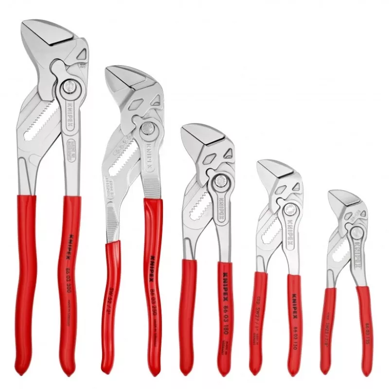 KNIPEX sada kombinovaných klieští 5-dielna 125/150/180/250/300 mm