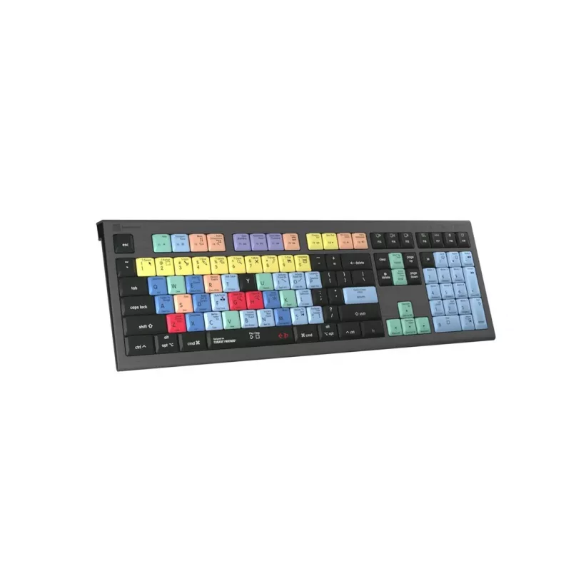 Logickeyboard LKB-CBASE-A2M-UK klávesnica Universal USB QWERTY UK-anglická čierna