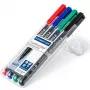 Permanentný marker Staedtler Lumocolor 317 WP4 čierna, modrá, zelená, červená